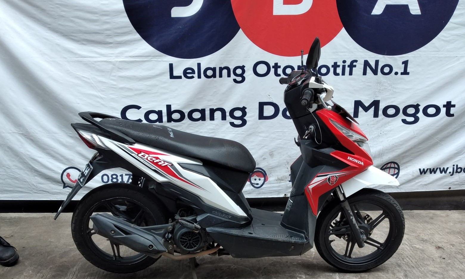 Honda Beat Esp Cbs Jakarta Dm Motor Lelang Pt Jba Indonesia