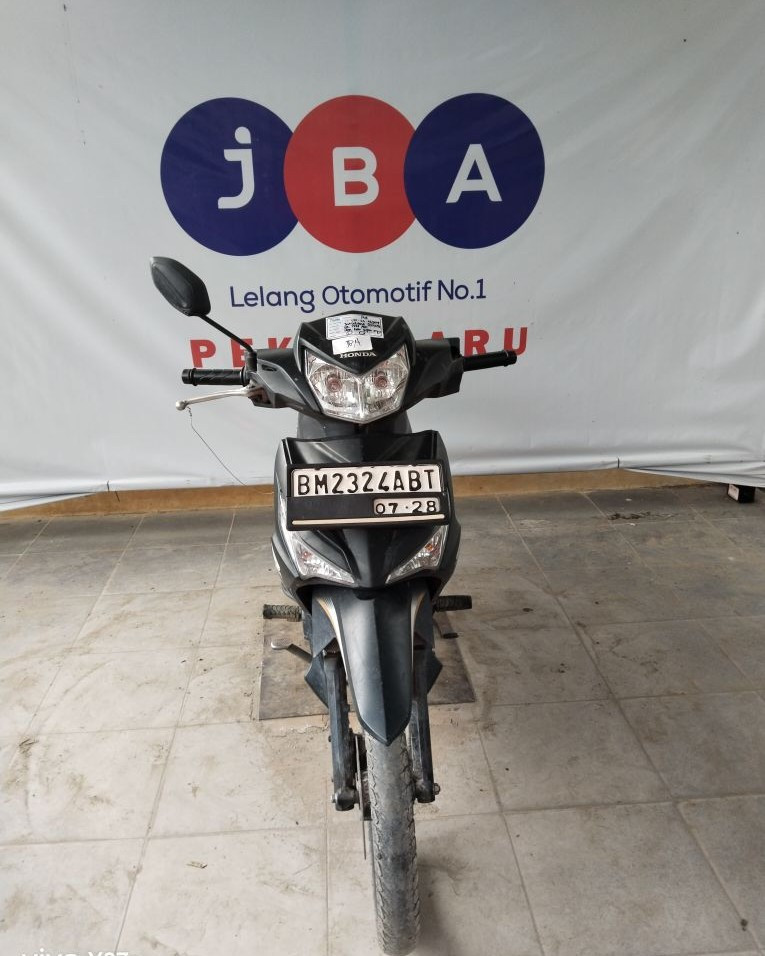 Lelang Motor Honda Supra X Fi Cw Hitam Pekanbaru