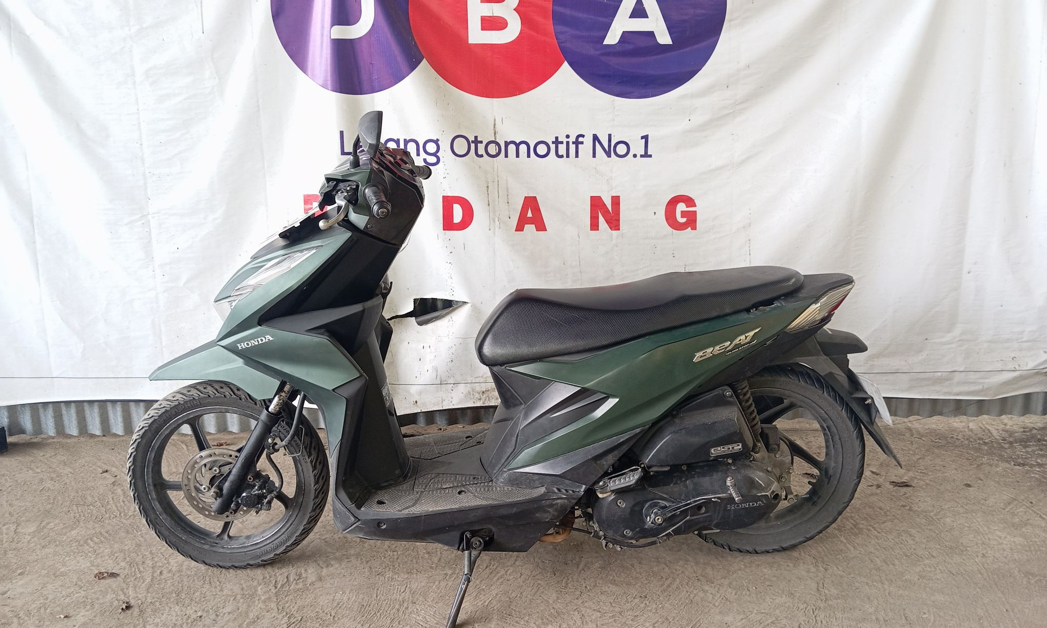 Lelang Motor Honda Beat Esp Cbs Iss Hijau Pekanbaru