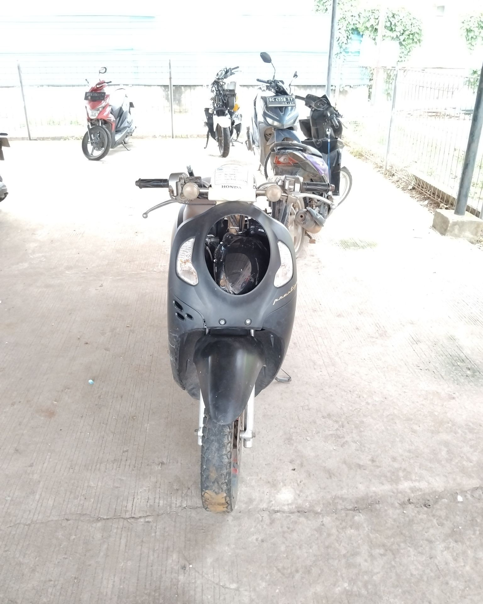 Lelang Motor Honda Scoopy Hitam Palembang