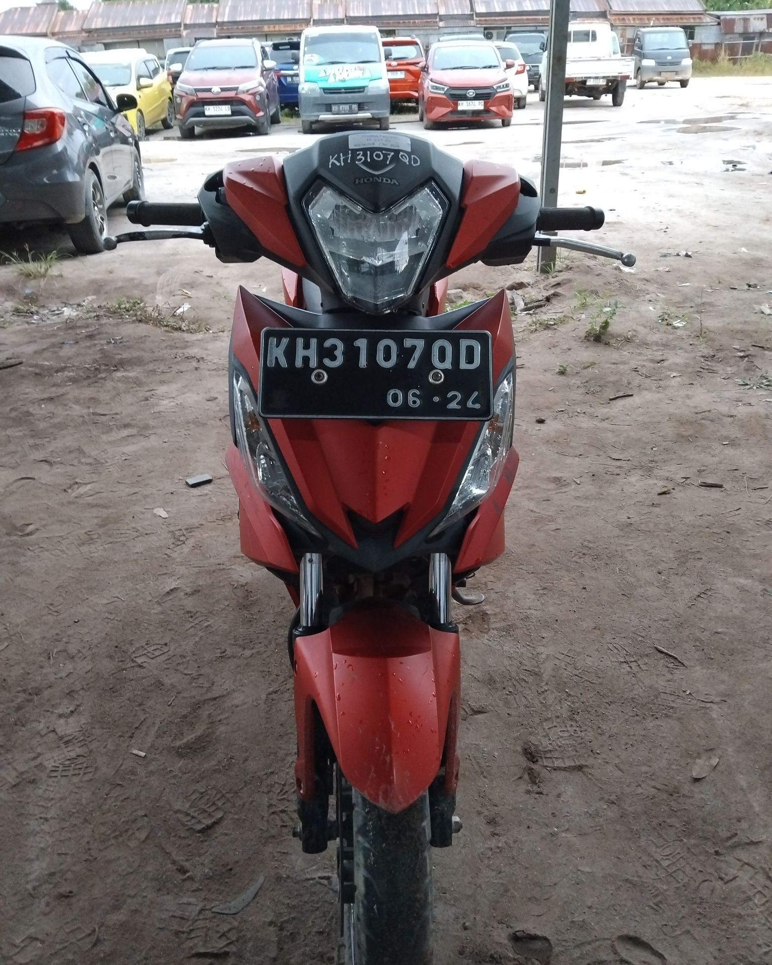 Lelang Motor Honda Supra Gtr Sporty Merah Jakarta Tipar