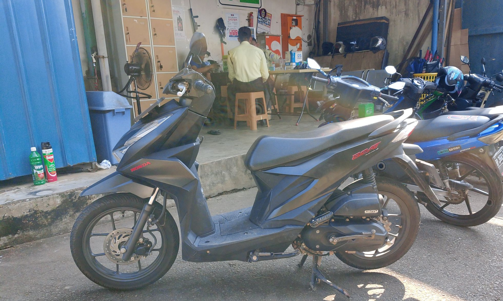 Lelang Motor Honda Beat Cw Esp Cbs Iss Hitam Medan