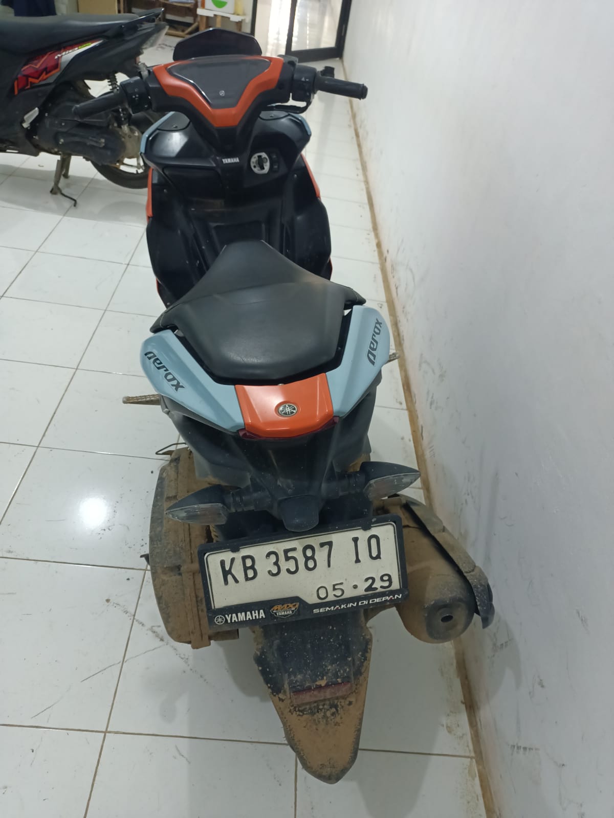 Lelang Motor YAMAHA AEROX 155 2024 BIRU JAKARTA RAYA MOTOR