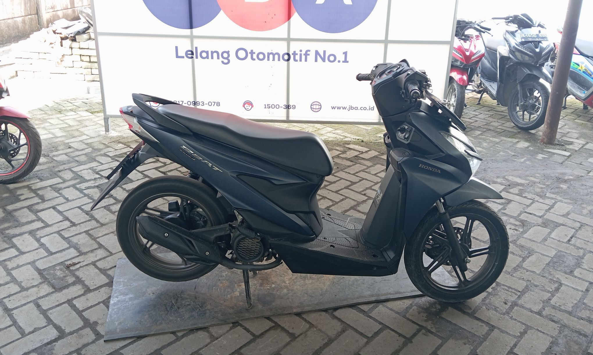 Lelang Motor Honda Beat Esp Cbs Iss Biru Medan