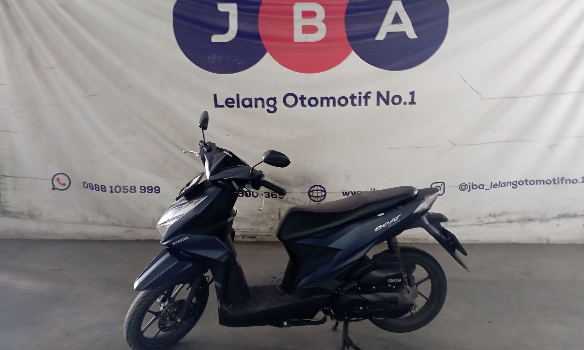 Lelang Motor HONDA BEAT ESP CBS ISS 109 51 2023 BIRU Bandung