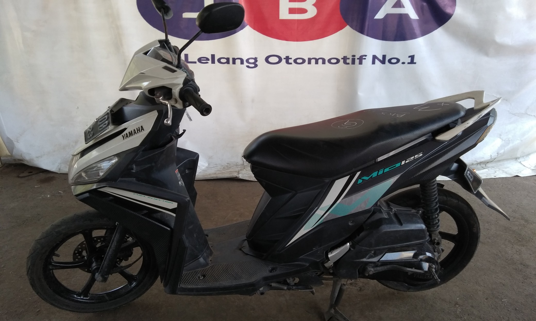 yamaha mio m3 125 blue core bike auction detail pt jba indonesia yamaha mio m3 125 blue core bike