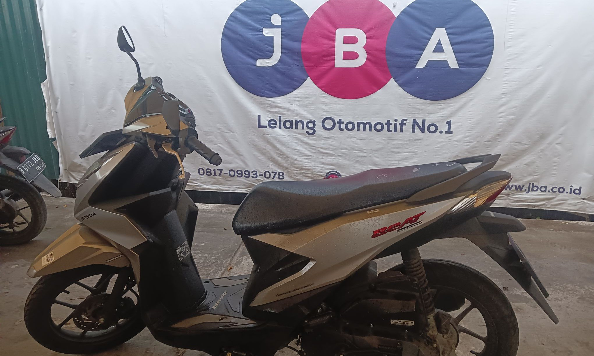 Honda Beat Esp Fi Cw Jakarta Dm Bike Auction Detail Pt Jba