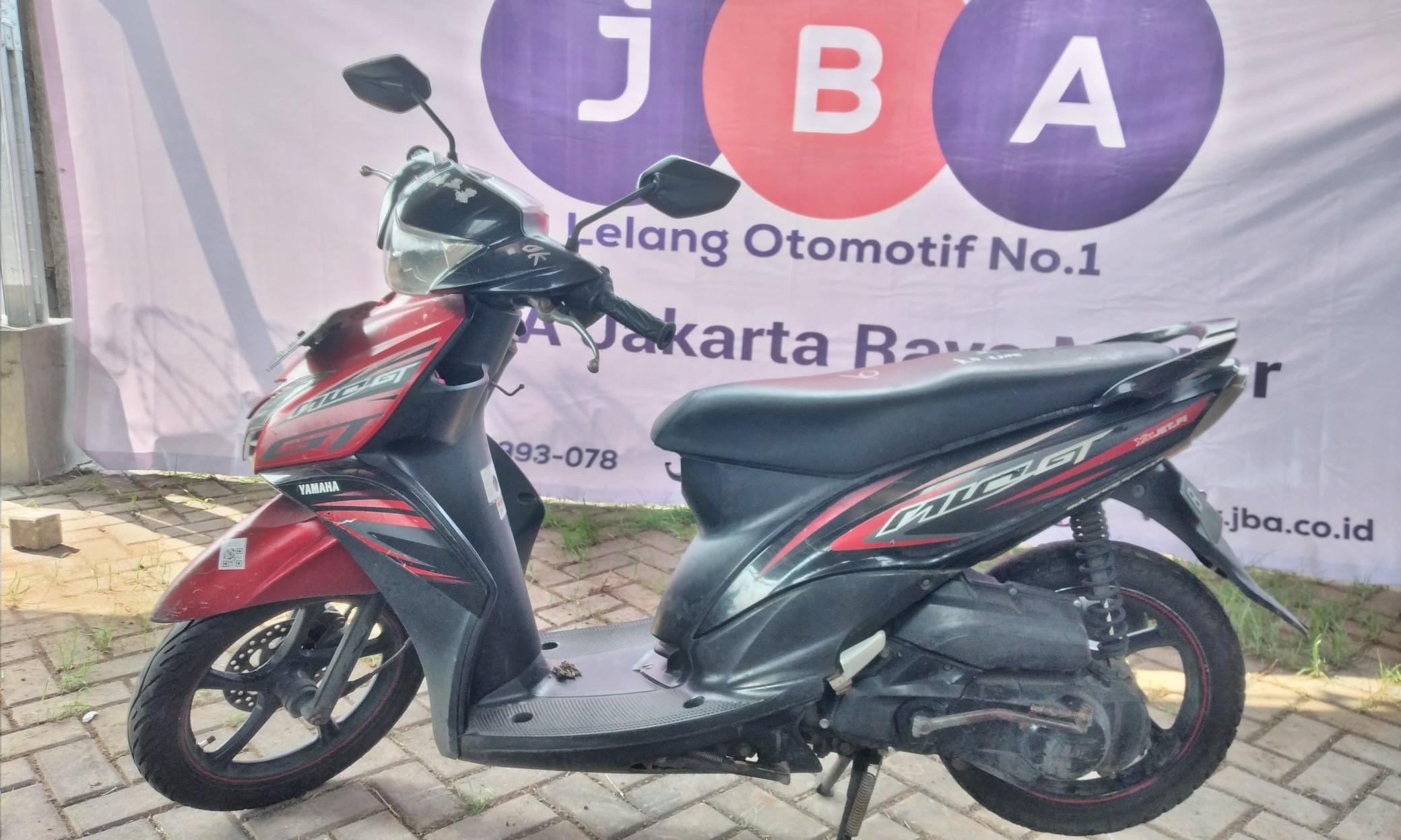 Lelang Motor Yamaha Mio Gt 113 2014 Merah Jakarta Raya Motor