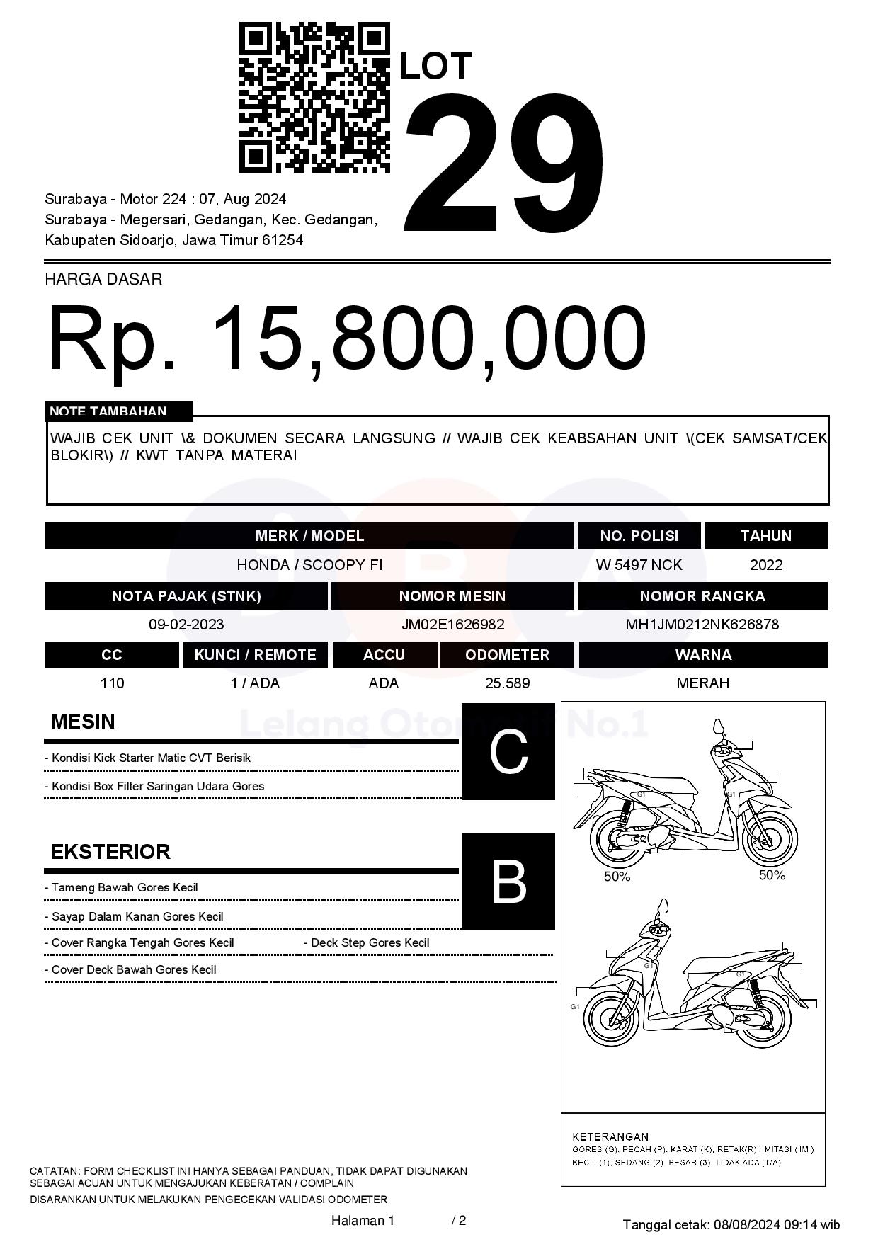 scoopy motorbike
