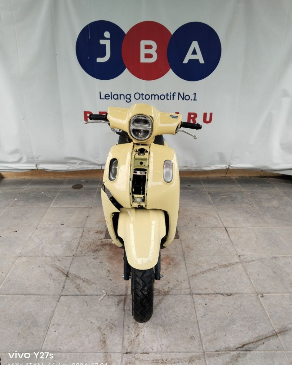 Lelang Motor Yamaha Fazzio Neo Kuning Pekanbaru