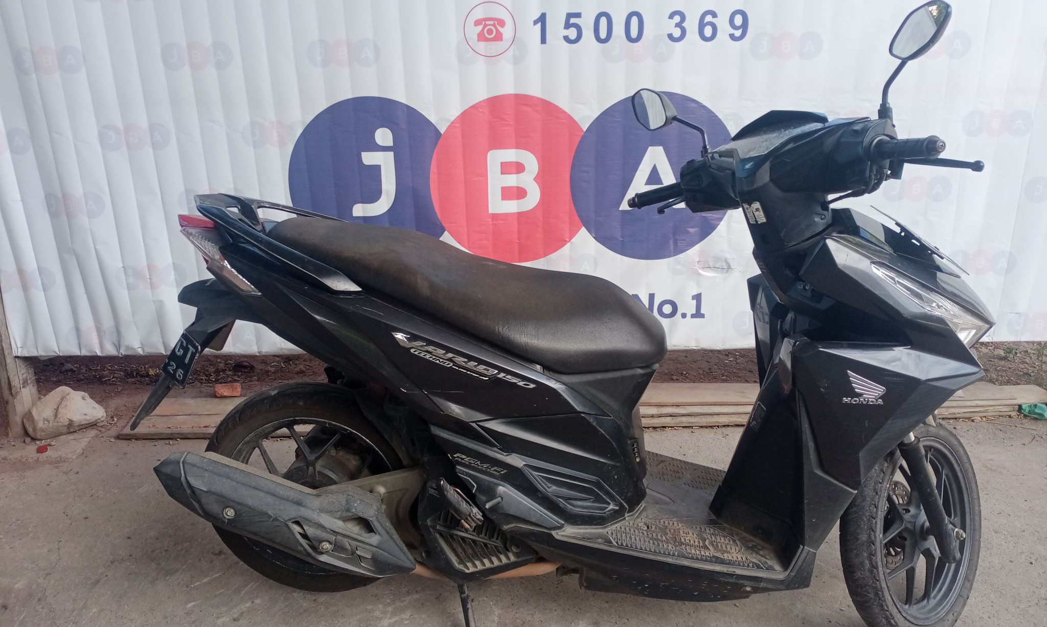 Lelang Motor HONDA VARIO 150 ESP 2016 HITAM JAKARTA TIPAR