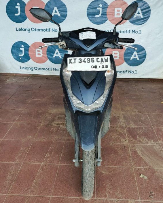 Lelang Motor Honda Beat Esp Fi Cw Biru Balikpapan