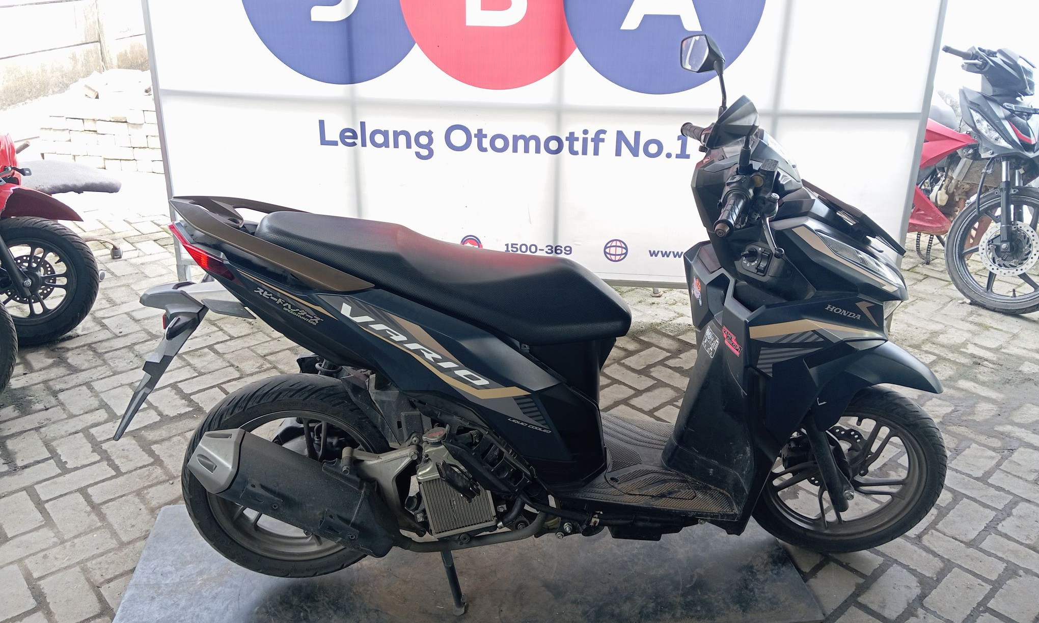 Lelang Motor Honda Vario Esp Biru Medan