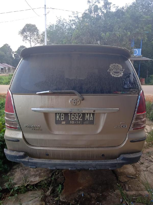 TOYOTA INNOVA G Lelang Mobil PT JBA Indonesia