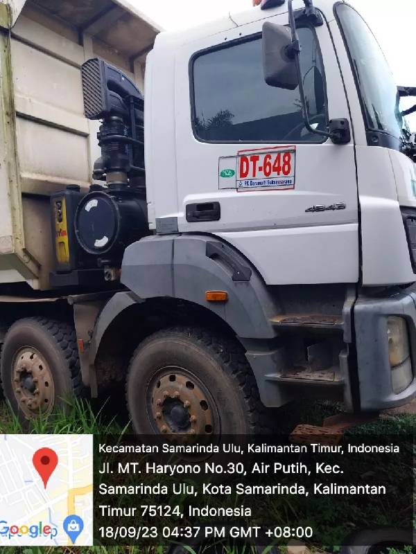 Lelang Mobil Mercedes Benz Axor Axor K Mt Putih Balikpapan