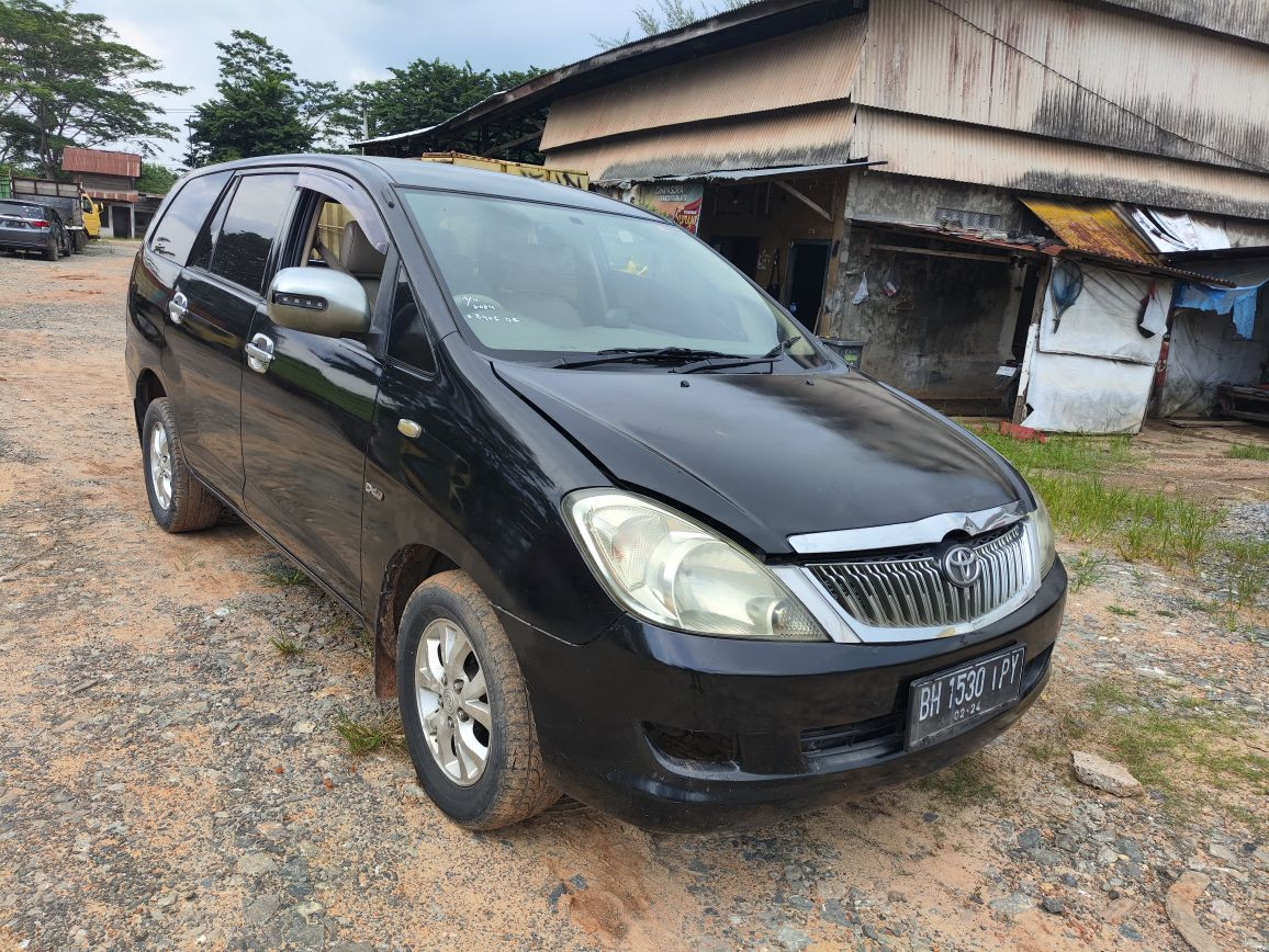 Lelang Mobil Toyota Innova G Mt Hitam Metalik Palembang