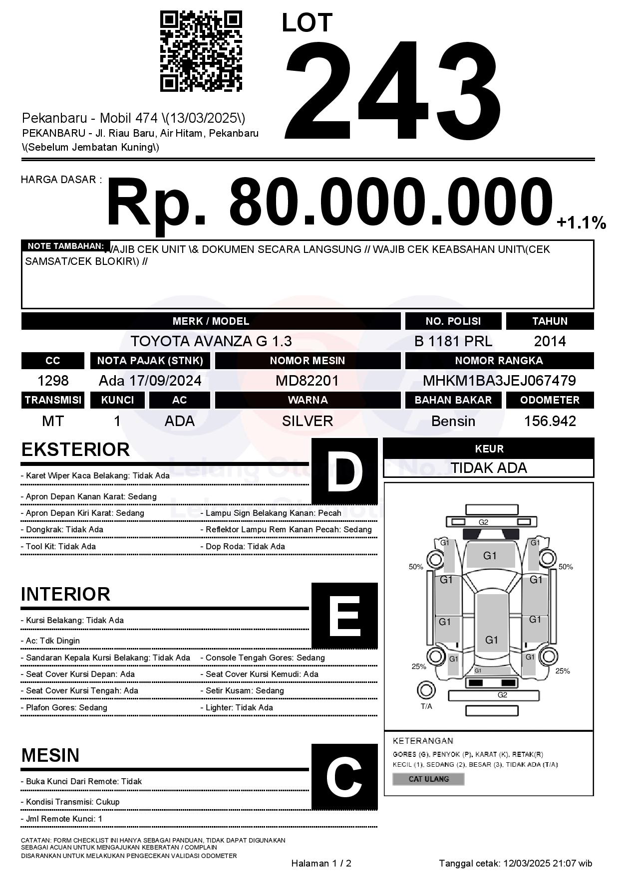 Toyota Avanza Silver 2014: Gambaran Kendaraan Keluarga Ikonik dan Panduan Pemilik