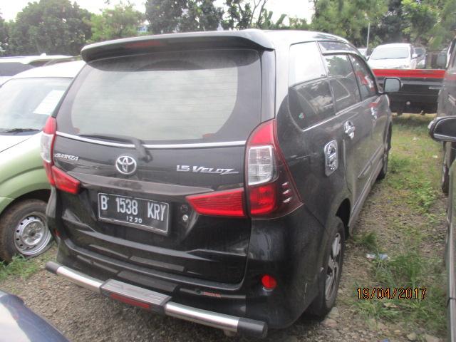 TOYOTA AVANZA  VELOZ Mobil  Lelang  PT JBA Indonesia